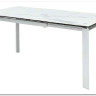 Стол CORNER 120 MATTE STATUARIO Белый мрамор матовый керамика, стекло/ белый каркас заказать по цене 53 460 руб. в Тюмени