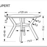 Стол обеденный Halmar RUPERT 120 (орех/орех) заказать по цене 33 759 руб. в Тюмени