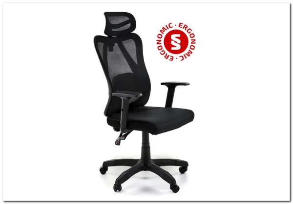 Кресло компьютерное Halmar RAMOS (черный) заказать по цене 18 404 руб. в Тюмени