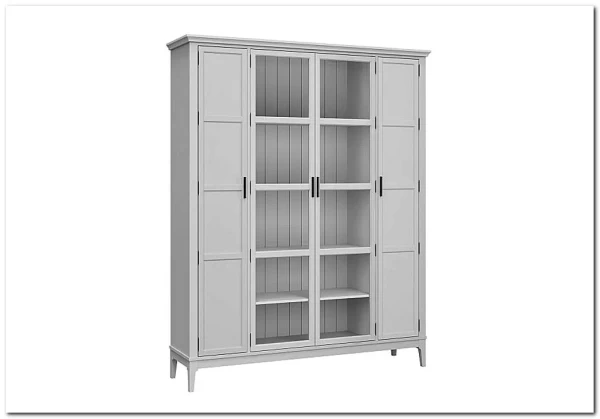 Шкаф для книг Квадро-С 422Ф из массива сосны заказать по цене 81 173 руб. в Тюмени