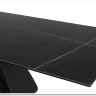 Стол обеденный Signal DIUNA CERAMIC раскладной (черный мат) заказать по цене 156 634 руб. в Тюмени