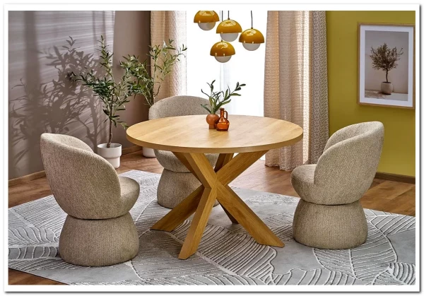 Стол обеденный Halmar MORUS 105 (натуральный/натуральный) заказать по цене 28 055 руб. в Тюмени