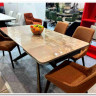 Стол EDER 160 GLOSS AMBER JADE SOLID CERAMIC / Орех, DISAUR заказать по цене 105 100 руб. в Тюмени