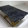 Стол ALES 180 BLACK GRAVE SOLID CERAMIC, керамика / бронзовый, DISAUR заказать по цене 83 655 руб. в Тюмени