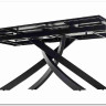 Стол ESTEBIO 160 KL-176, итальянская керамика/ черный каркас, ®DISAUR заказать по цене 94 480 руб. в Тюмени