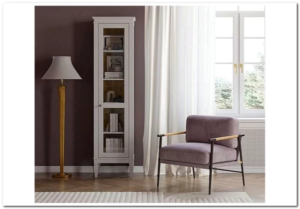 Шкаф для посуды "Ольса-С" 100П из массива сосны заказать по цене 31 709 руб. в Тюмени