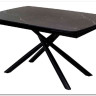 Стол RIVOLI 140 MATT BLACK MARBLE SOLID CERAMIC / BLACK заказать по цене 67 470 руб. в Тюмени