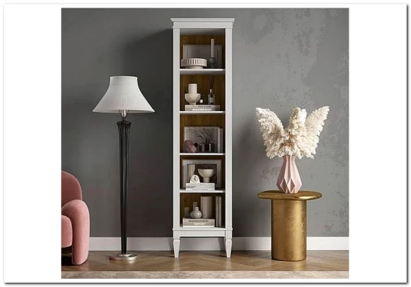 Стеллаж Ольса-С 100 из массива заказать по цене 25 337 руб. в Тюмени