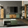 Шкаф Siena SZF2D дымчатый зеленый/дуб вотан BRW заказать по цене 35 390 руб. в Тюмени