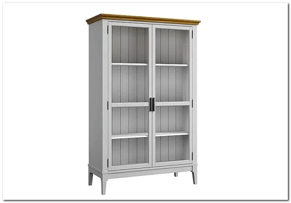 Шкаф для посуды Квадро-С 20 из массива сосны заказать по цене 36 245 руб. в Тюмени