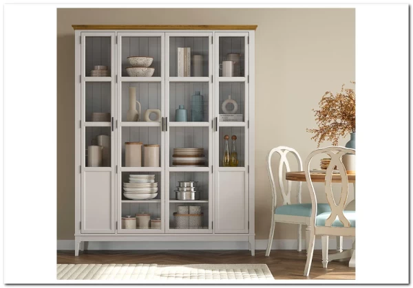 Шкаф для книг Квадро-С 422С из массива сосны заказать по цене 89 273 руб. в Тюмени