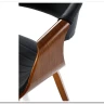 Стул кухонный Halmar K544 (черный/орех) заказать по цене 19 076 руб. в Тюмени