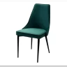 Стул NEPAL-P ЗЕЛЕНЫЙ 19 велюр/ черный каркас заказать по цене 7 100 руб. в Тюмени