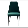 Стул NEPAL-P ЗЕЛЕНЫЙ 19 велюр/ черный каркас заказать по цене 7 100 руб. в Тюмени
