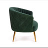Кресло CROWN  Halmar (темно-зеленый/золотой) заказать по цене 29 786 руб. в Тюмени