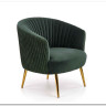 Кресло CROWN  Halmar (темно-зеленый/золотой) заказать по цене 29 786 руб. в Тюмени