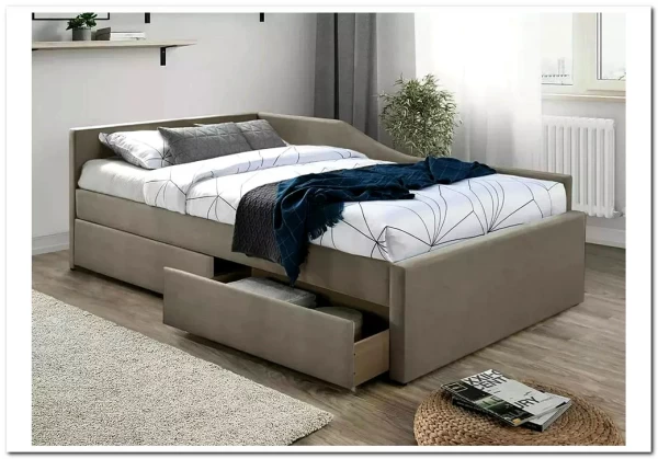 Кровать Signal ELIOT Velvet tap. 228 (бежевый) 120/200 заказать по цене 64 714 руб. в Тюмени