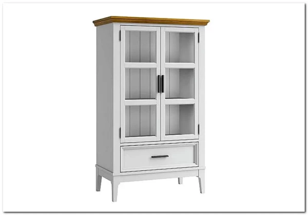 Шкаф для посуды Квадро-С 21 из массива сосны заказать по цене 30 953 руб. в Тюмени