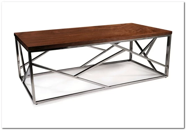 Стол журнальный Signal ESCADA A (орех/серебряный) заказать по цене 35 711 руб. в Тюмени