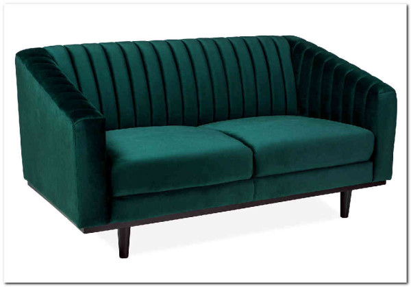 Диван ASPREY 2 Velvet Bluvel 78  Signal (зеленый) заказать по цене 77 733 руб. в Тюмени
