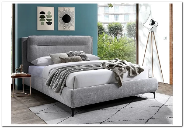 Кровать SIGNAL NIKOZJA Raven 06 светло-серый, 160/200 заказать по цене 66 718 руб. в Тюмени