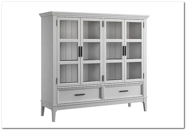 Шкаф для посуды Квадро-С 42 из массива сосны заказать по цене 54 605 руб. в Тюмени