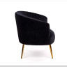 Кресло CROWN  Halmar (черный/золотой) заказать по цене 29 786 руб. в Тюмени