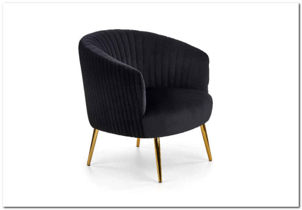 Кресло CROWN  Halmar (черный/золотой) заказать по цене 29 786 руб. в Тюмени