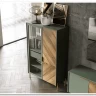 Шкаф Siena SZF3D дымчатый зеленый/дуб вотан BRW заказать по цене 56 080 руб. в Тюмени