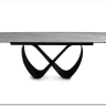 Стол обеденный Signal INFINITY Ceramic 160 раскладной (Nature Cloud белый/черный) заказать по цене 209 327 руб. в Тюмени