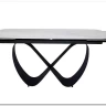 Стол обеденный Signal INFINITY Ceramic 160 раскладной (Nature Cloud белый/черный) заказать по цене 209 327 руб. в Тюмени