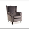 Кресло BARON Velvet Bluvel 14  Signal (серый) заказать по цене 47 283 руб. в Тюмени