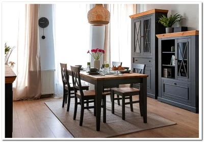 Комод Форест Графит 2 двери и полки