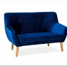 Диван Signal NORDIC 2 Velvet Bluvel 86 синий заказать по цене 54 053 руб. в Тюмени