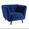 Кресло CASTELLO 1 Velvet Bluvel 86  Signal (темно-синий) заказать по цене 64 889 руб. в Тюмени
