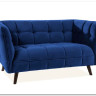 Кресло CASTELLO 1 Velvet Bluvel 86  Signal (темно-синий) заказать по цене 64 889 руб. в Тюмени