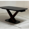 Стол BLANCO 160 MATT BLACK MARBLE SOLID CERAMIC / Орех, DISAUR заказать по цене 102 000 руб. в Тюмени