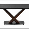 Стол BLANCO 160 MATT BLACK MARBLE SOLID CERAMIC / Орех, DISAUR заказать по цене 102 000 руб. в Тюмени