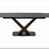 Стол BLANCO 160 MATT BLACK MARBLE SOLID CERAMIC / Орех, DISAUR заказать по цене 102 000 руб. в Тюмени