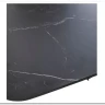 Стол BLANCO 160 MATT BLACK MARBLE SOLID CERAMIC / Орех, DISAUR заказать по цене 106 800 руб. в Тюмени