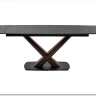 Стол BLANCO 160 MATT BLACK MARBLE SOLID CERAMIC / Орех, DISAUR заказать по цене 106 800 руб. в Тюмени
