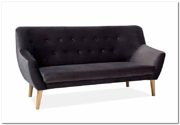 Диван Signal NORDIC 3 Velvet Bluvel 14 серый заказать по цене 67 577 руб. в Тюмени
