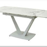 Стол ALATRI 120 GLOSS STATUARIO WHITE SINTERED STONE / WHITE заказать по цене 79 600 руб. в Тюмени