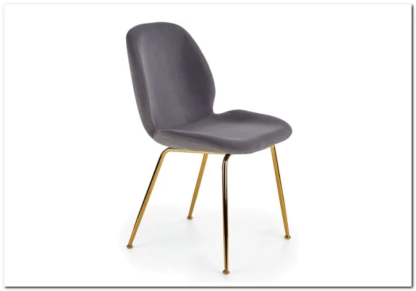 Стул кухонный Halmar K381 (серый/золотой) заказать по цене 13 416 руб. в Тюмени