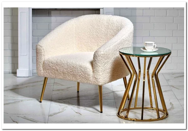 Кресло Halmar GRIFON (кремовый/золотой) заказать по цене 29 833 руб. в Тюмени