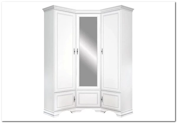 Шкаф угловой Кентаки SZFN5D белый БРВ заказать по цене 69 280 руб. в Тюмени