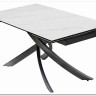 Стол ESTEBIO 160 KL-99 Белый мрамор матовый, итальянская керамика/ Серый металлик, DISAUR заказать по цене 100 240 руб. в Тюмени