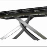 Стол ESTEBIO 160 KL-99 Белый мрамор матовый, итальянская керамика/ Серый металлик, DISAUR заказать по цене 100 240 руб. в Тюмени