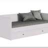 Кровать Ева LOZ/90 белый BRW заказать по цене 29 160 руб. в Тюмени