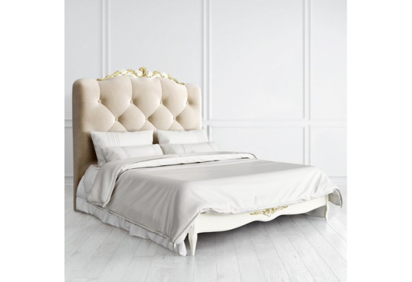 Купить Кровать с мягким изголовьем 180*200 Romantic R718D-K02-AG-B01 с доставкой по России по цене производителя можно в магазине Другая Мебель в Тюмени
